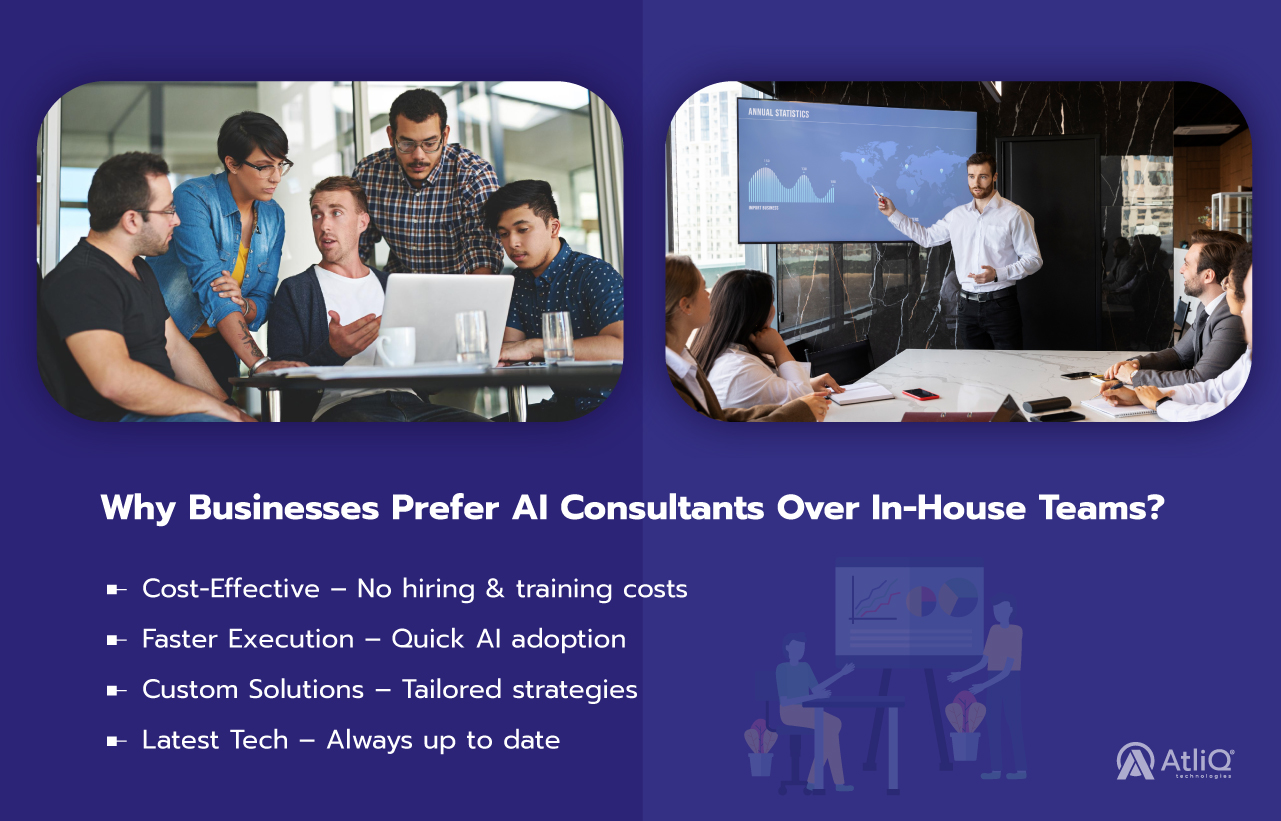 Why Businesses Prefer AI Consultants Over In-House Teams?