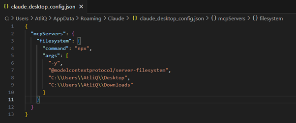 Configure MCP in Claude Desktop